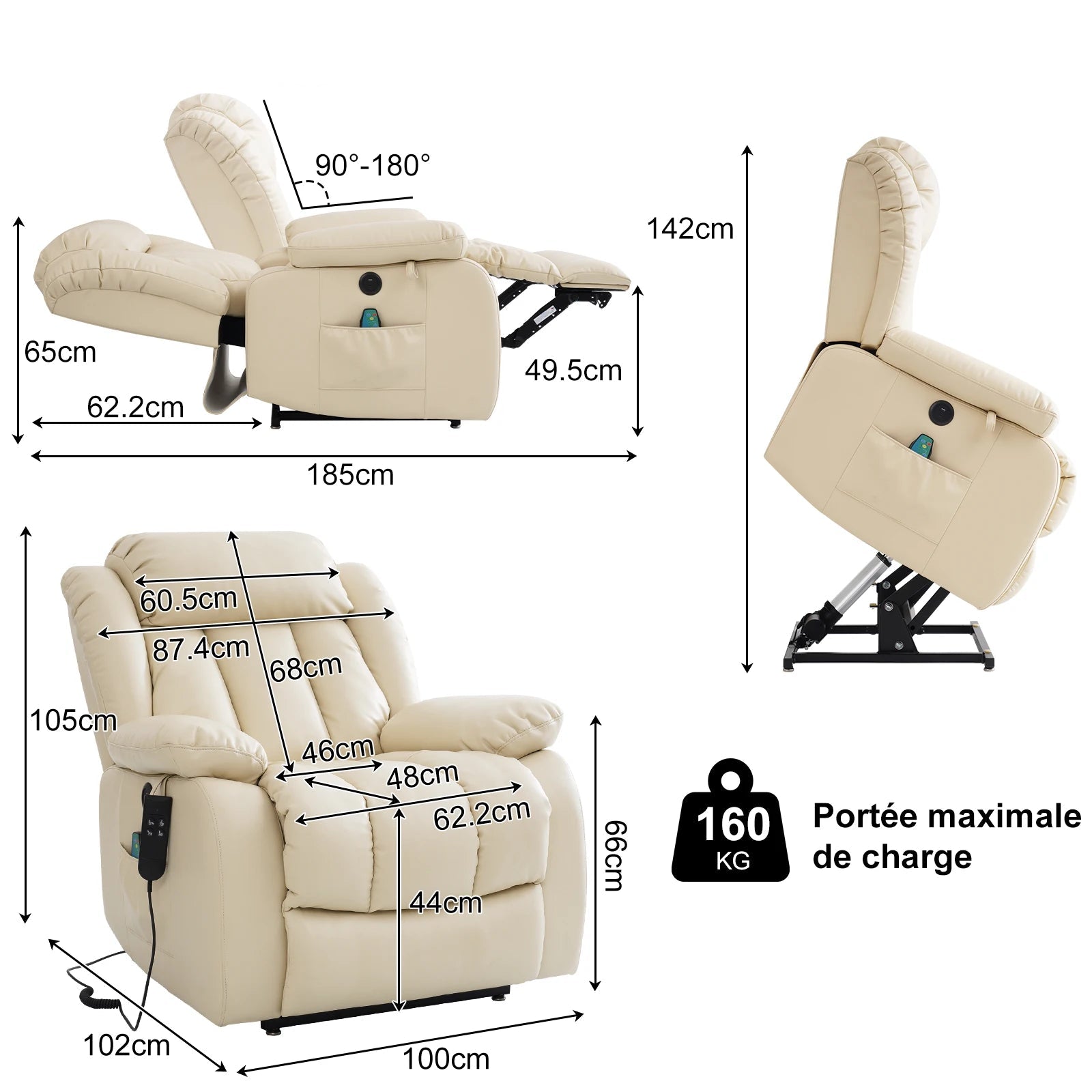 Fauteuil Relax Massant Chauffant – Aeris