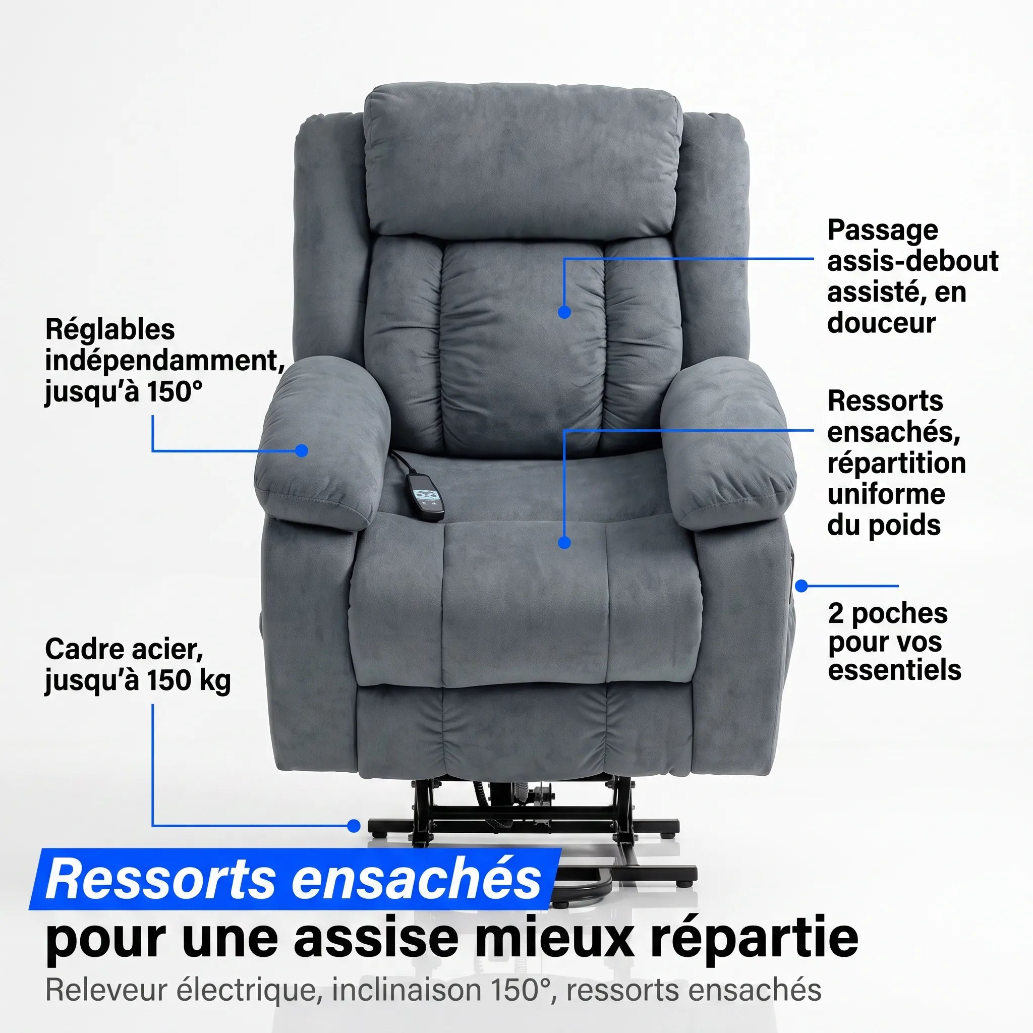 Fauteuil Releveur Électrique – Halo