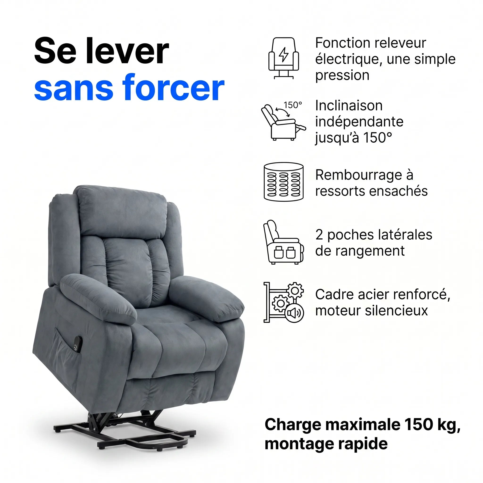 Fauteuil Releveur Électrique – Halo