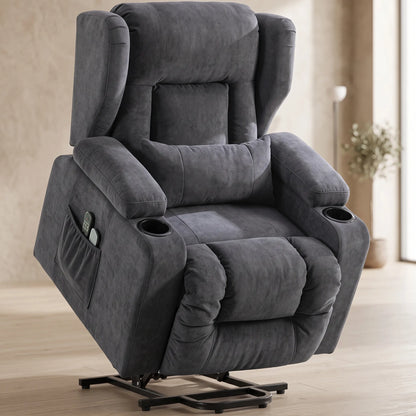 Fauteuil Expert FE-460 – Fauteuil Releveur Électrique Massant et Chauffant