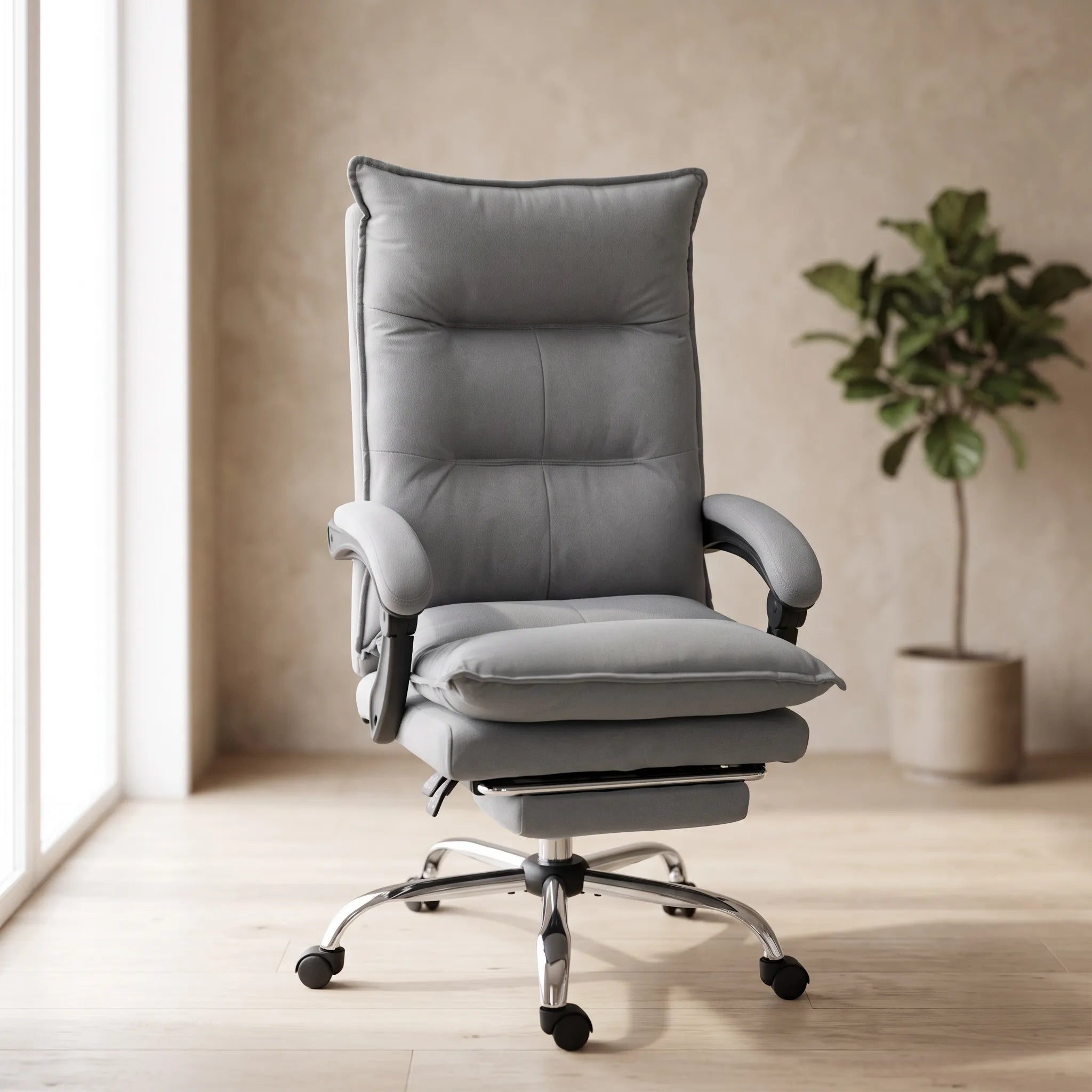 Fauteuil Expert FE-155 – Fauteuil de Bureau Massant et Chauffant