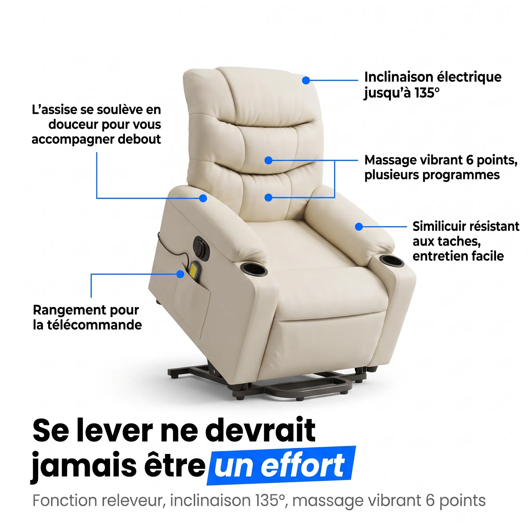 Fauteuil Releveur Massant – Solace