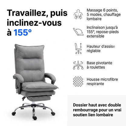 Fauteuil de Bureau Massant Chauffant – Vivace