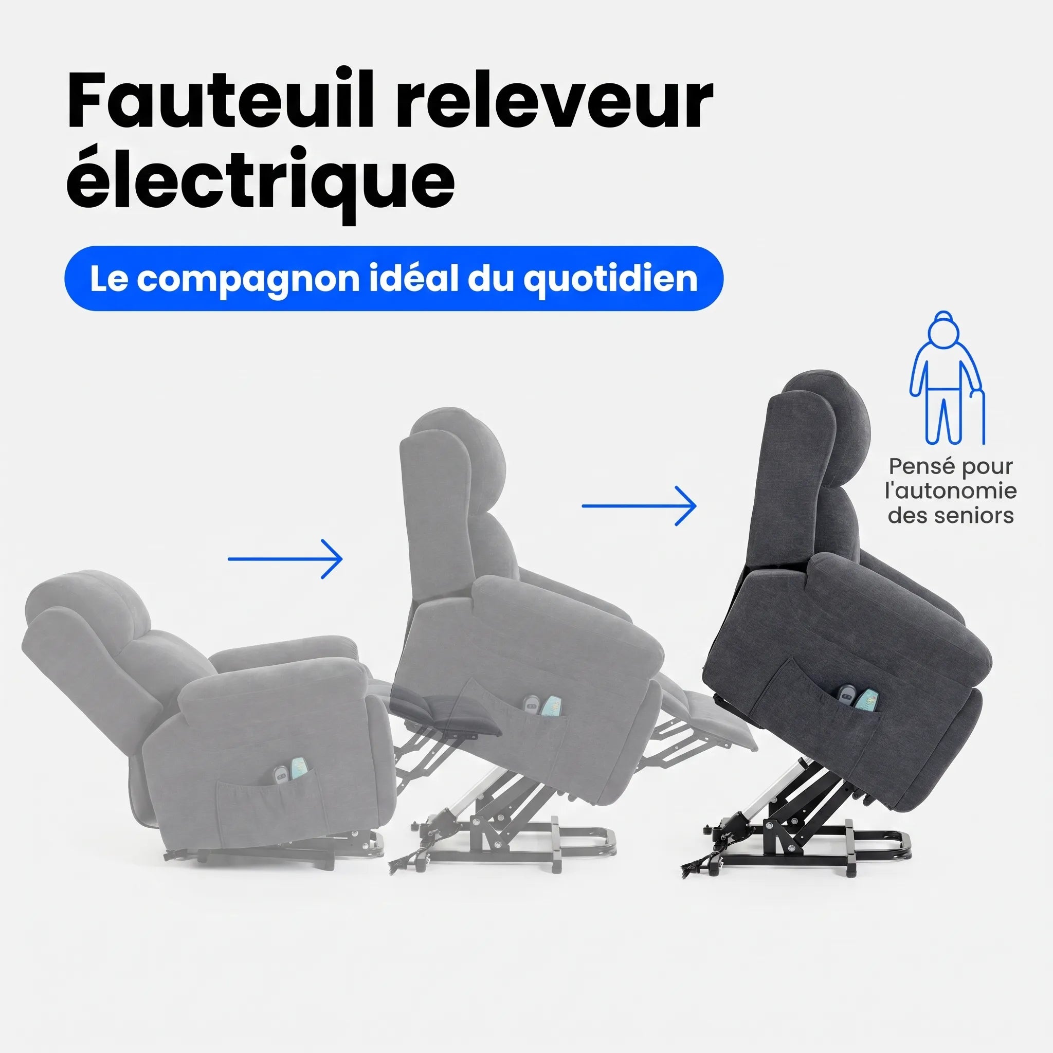 Fauteuil Releveur Massant Chauffant – Havelo