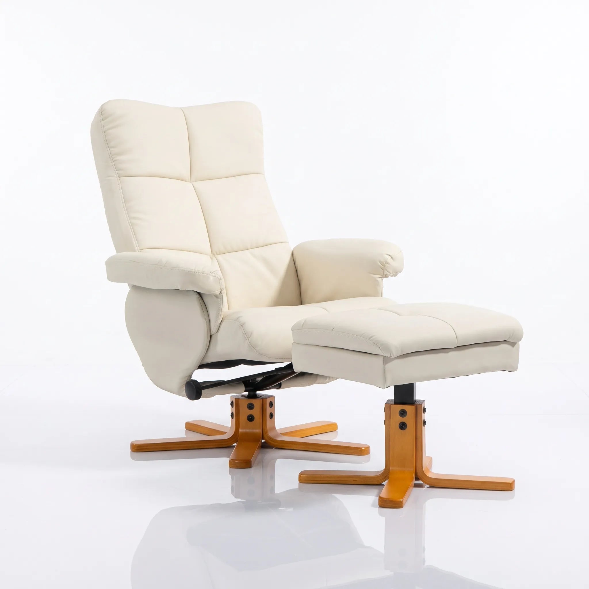 Fauteuil Inclinable avec Repose-pieds – Plumo