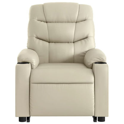 vidaXL Fauteuil inclinable électrique gris similicuir