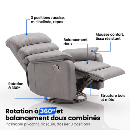Fauteuil Inclinable 3 Positions – Lumea