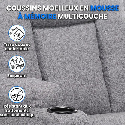 Fauteuil Inclinable Pivotant et Bascule – Bruma