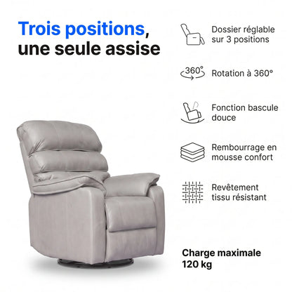 Fauteuil Inclinable 3 Positions – Lumea