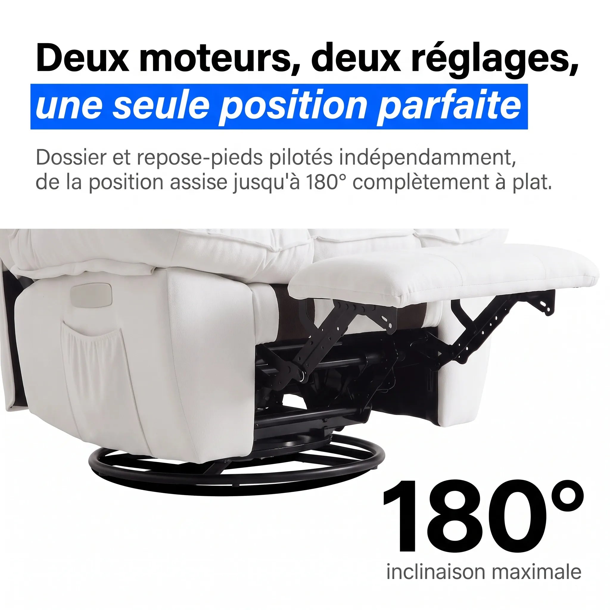 Fauteuil Inclinable Massant Chauffant – Zenko